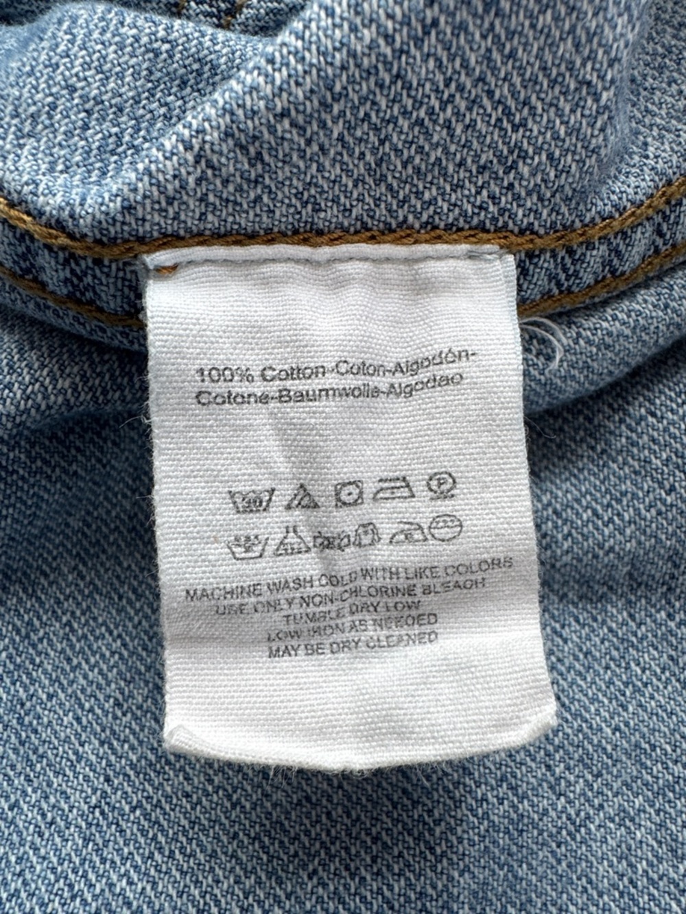 Free People Ramona Oversized Denim Trucker Jean Blue Distressed Small - Picture 9 of 11